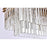 Elegant Lighting Sydney 12 Light 50" Chandelier, Satin Gold