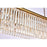 Elegant Lighting Sydney 12 Light 50" Chandelier, Satin Gold