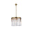 Elegant Lighting Sydney 6 Light 20" Chandelier, Satin Gold