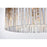 Elegant Lighting Sydney 8 Light 31.5" Chandelier, Satin Gold