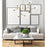 Elegant Lighting Cavoli 9 Light 60" Chandelier, Brass/Clear