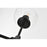 Elegant Lighting Cavoli 8 Light 61"L Chandelier, Black/Clear