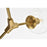 Elegant Lighting Cavoli 8 Light 70"L Chandelier, Brass/Clear