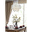 Elegant Lighting Emilia 4 Light 15" Pendant, Chrome/Clear