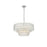 Elegant Lighting Emilia 6 Light 21" Pendant, Chrome/Clear - 1780D21C