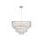 Elegant Lighting Emilia 25" Chandelier, Chrome