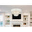 Elegant Lighting Emilia 10 Light 31" Pendant, Chrome/Clear
