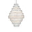 Elegant Lighting Emilia 36" Chandelier, Chrome