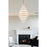 Elegant Lighting Emilia 36" Chandelier, Satin Gold