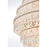 Elegant Lighting Emilia 36" Chandelier, Satin Gold
