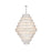 Elegant Lighting Emilia 42" Chandelier, Chrome