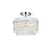Elegant Lighting Emilia 12" Flush Mount, Chrome