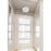 Elegant Lighting Emilia 12" Flush Mount, Chrome