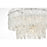 Elegant Lighting Emilia 4 Light 15" Flush Mount, Chrome/Clear