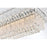 Elegant Lighting Emilia 50" Chandelier, Chrome