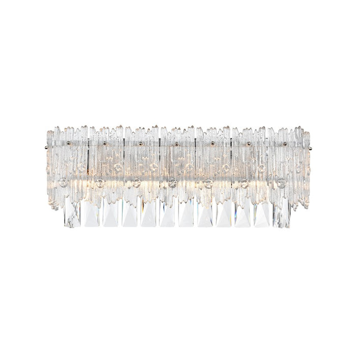 Elegant Lighting Emilia 19" Wall Sconce, Chrome