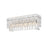 Elegant Lighting Emilia 19" Wall Sconce, Chrome