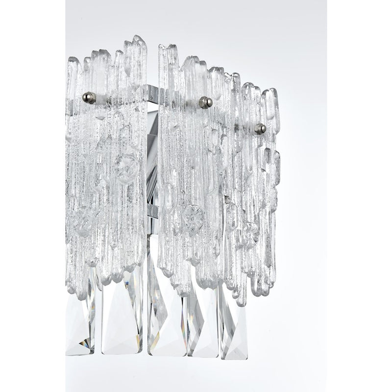 Elegant Lighting Emilia 19" Wall Sconce, Chrome