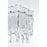 Elegant Lighting Emilia 19" Wall Sconce, Chrome