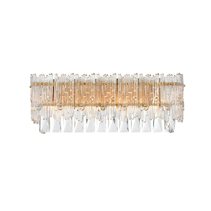 Elegant Lighting Emilia 19" Wall Sconce, Satin Gold