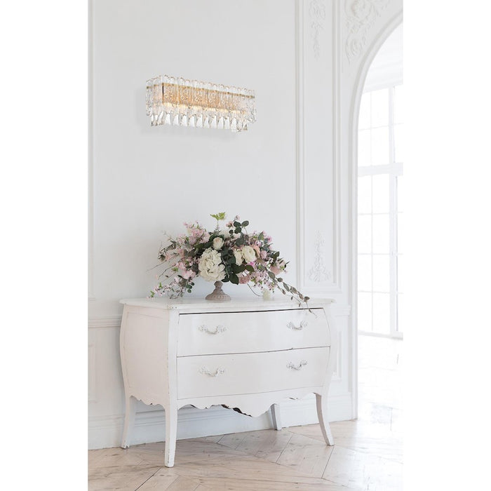 Elegant Lighting Emilia 19" Wall Sconce, Satin Gold