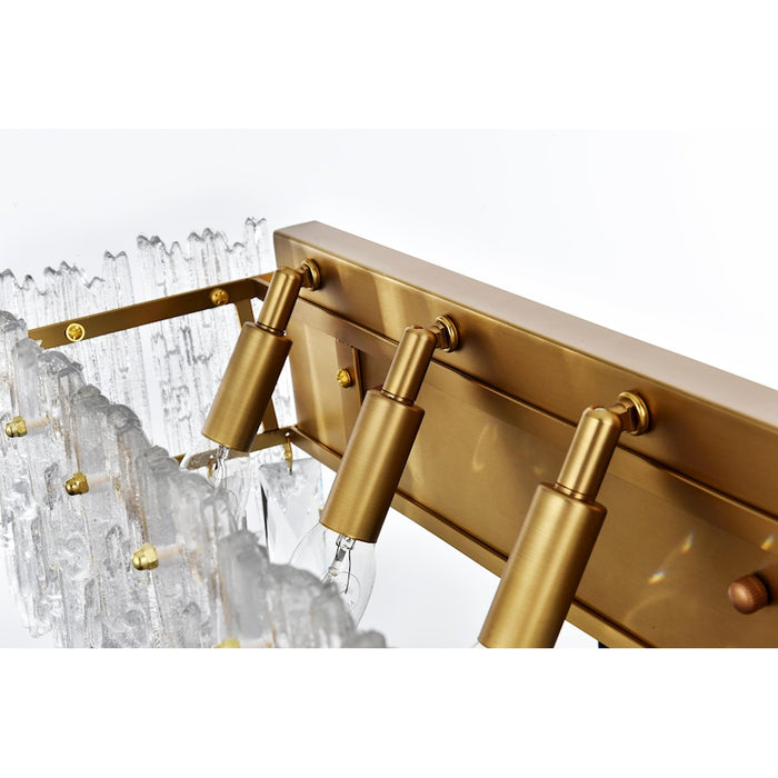 Elegant Lighting Emilia 19" Wall Sconce, Satin Gold