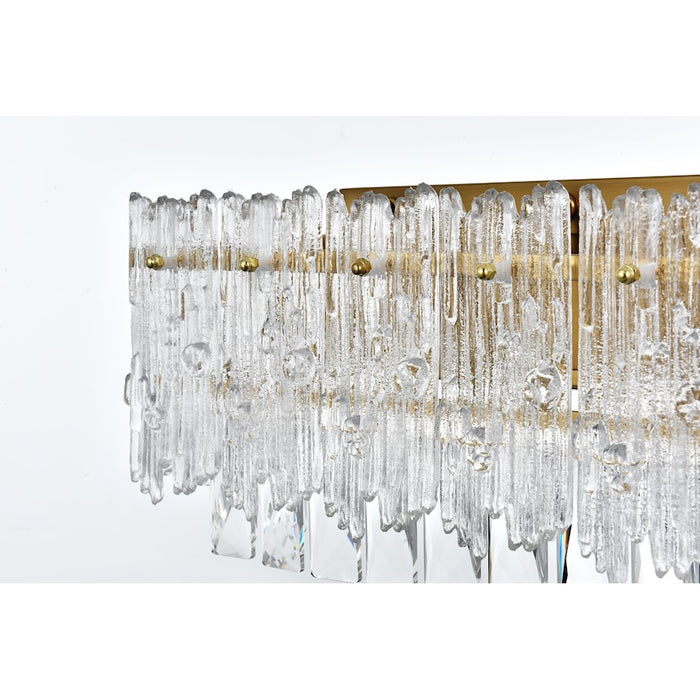 Elegant Lighting Emilia 19" Wall Sconce, Satin Gold