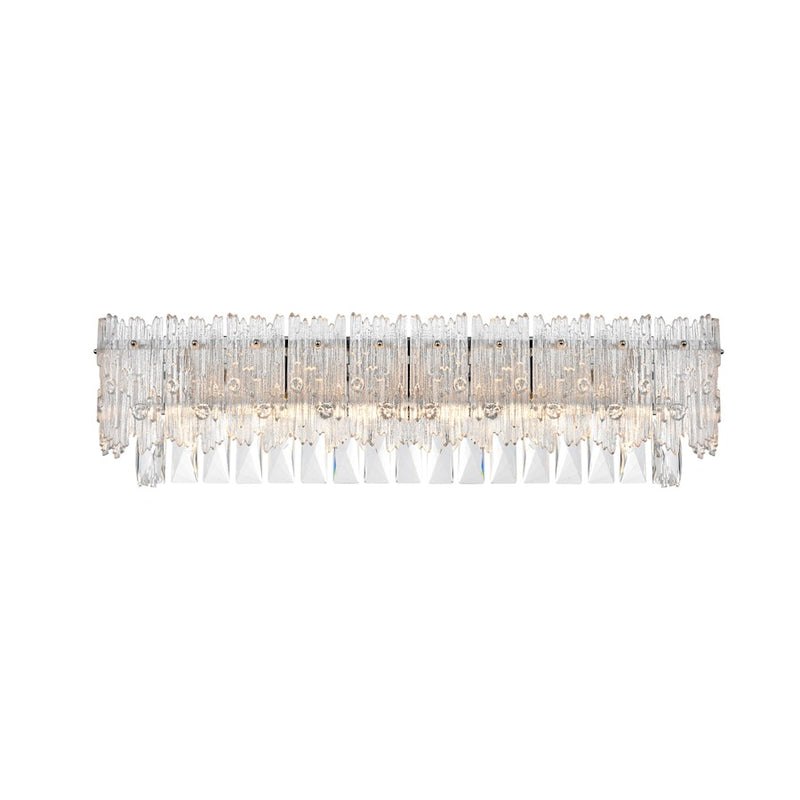 Elegant Lighting Emilia 27" Wall Sconce, Chrome