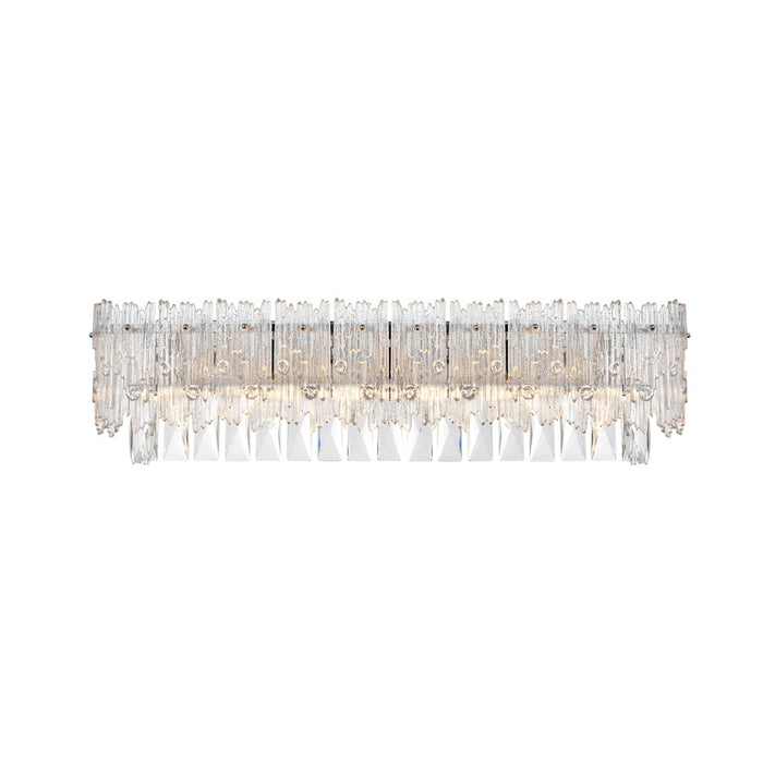 Elegant Lighting Emilia 27" Wall Sconce, Chrome