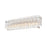 Elegant Lighting Emilia 27" Wall Sconce, Chrome