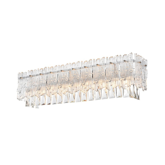 Elegant Lighting Emilia 27" Wall Sconce, Chrome