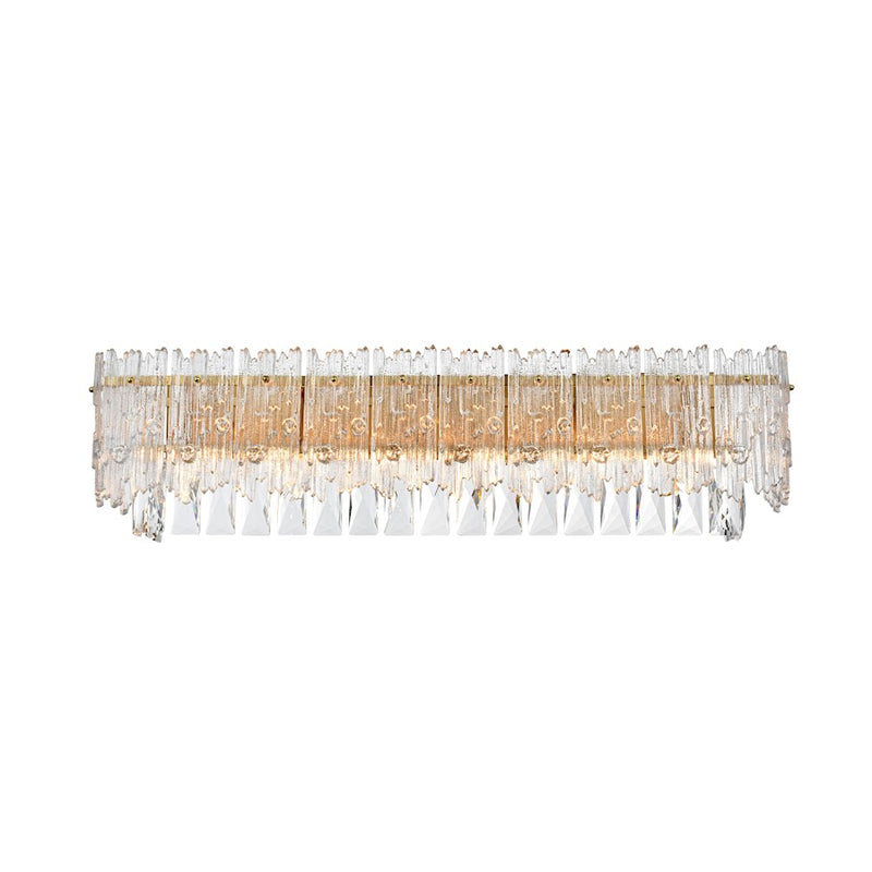 Elegant Lighting Emilia 27" Wall Sconce, Satin Gold