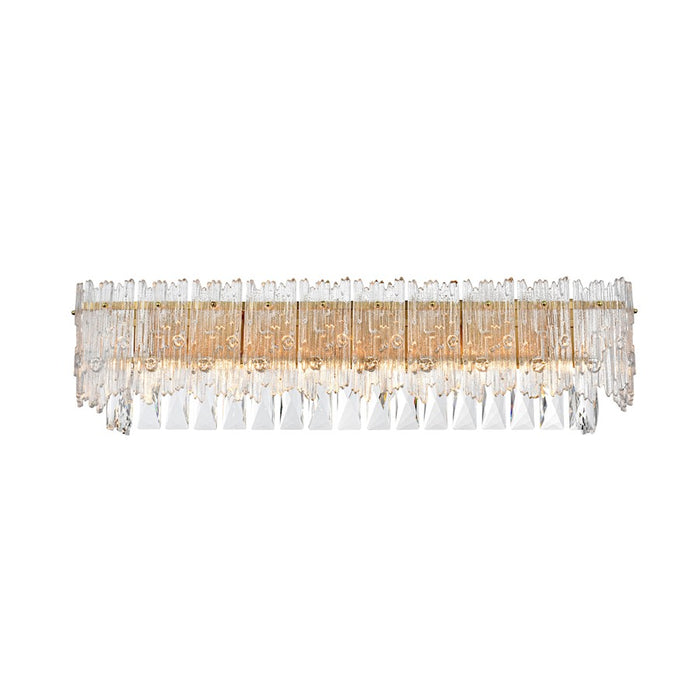 Elegant Lighting Emilia 27" Wall Sconce, Satin Gold