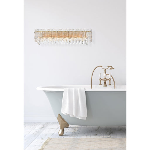 Elegant Lighting Emilia 27" Wall Sconce, Satin Gold