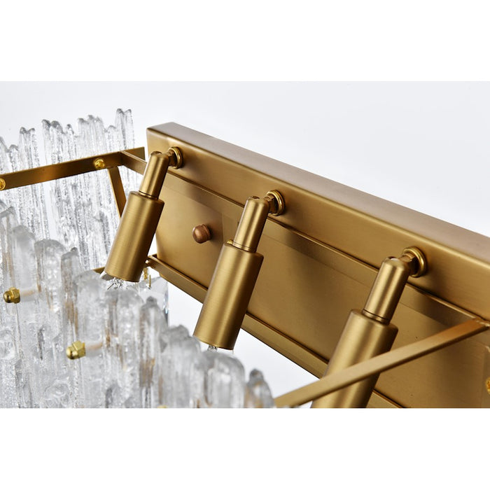 Elegant Lighting Emilia 27" Wall Sconce, Satin Gold