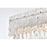 Elegant Lighting Emilia 34.5" Wall Sconce, Chrome