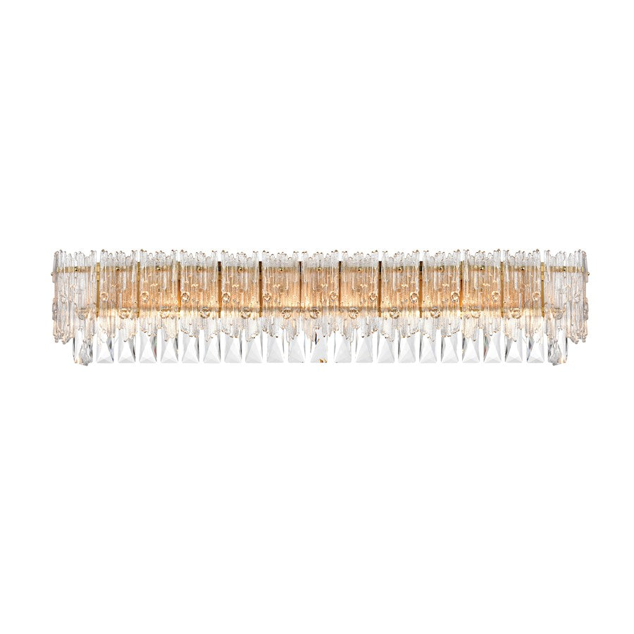 Elegant Lighting Emilia 34.5" Wall Sconce, Satin Gold