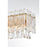 Elegant Lighting Emilia 34.5" Wall Sconce, Satin Gold