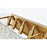 Elegant Lighting Emilia 34.5" Wall Sconce, Satin Gold