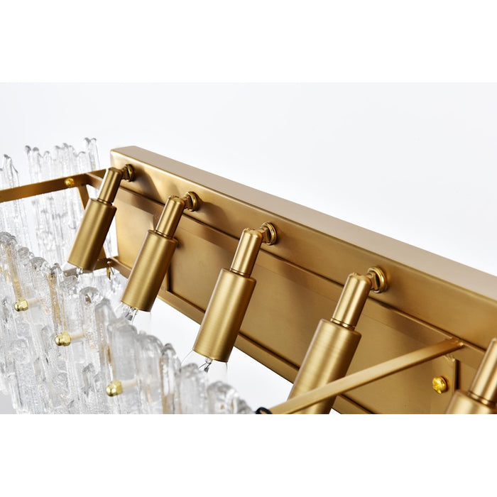 Elegant Lighting Emilia 34.5" Wall Sconce, Satin Gold