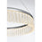 Elegant Lighting Rune 1 Light 24"L Chandelier, Chrome/Clear