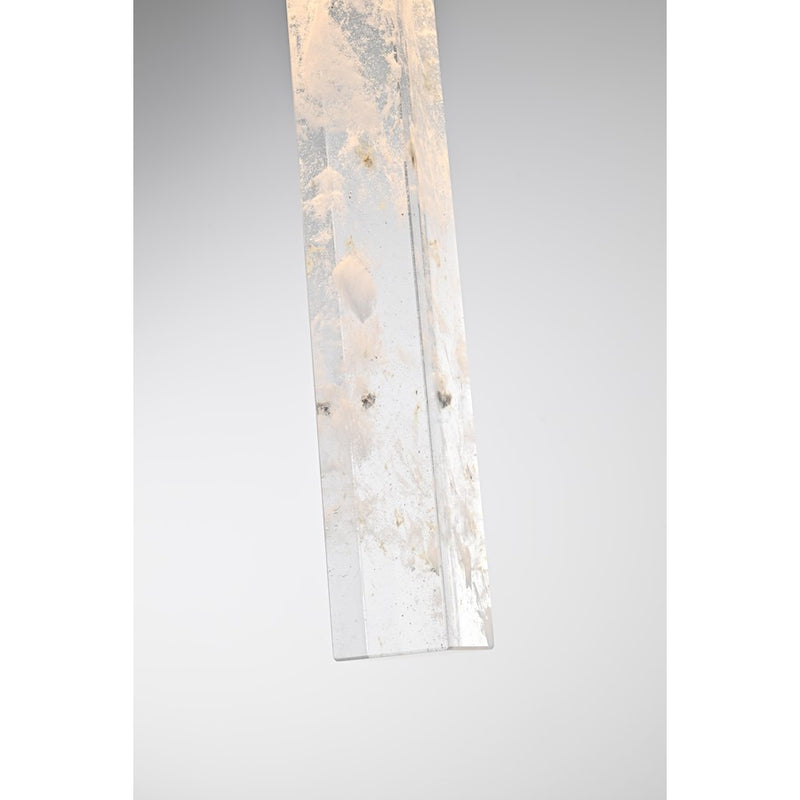 Elegant Lighting Aurora 20" Pendant, Chrome