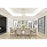 Elegant Lighting Aurora 20" Pendant, Satin Gold