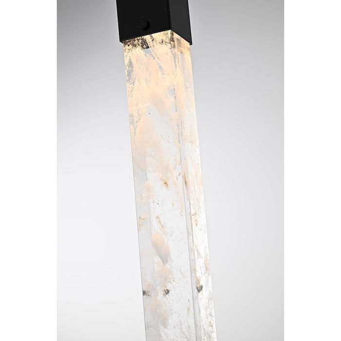 Elegant Lighting Aurora 32" Pendant, Black