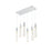 Elegant Lighting Aurora 32" Pendant, Chrome