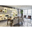 Elegant Lighting Aurora 32" Pendant, Chrome