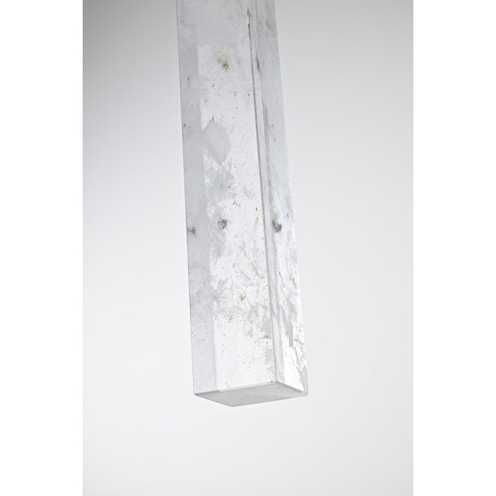 Elegant Lighting Aurora 32" Pendant, Chrome