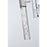 Elegant Lighting Aurora 36" Pendant, Chrome