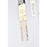 Elegant Lighting Aurora 42" Pendant, Chrome