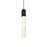Elegant Lighting Aurora 5" Pendant, Black